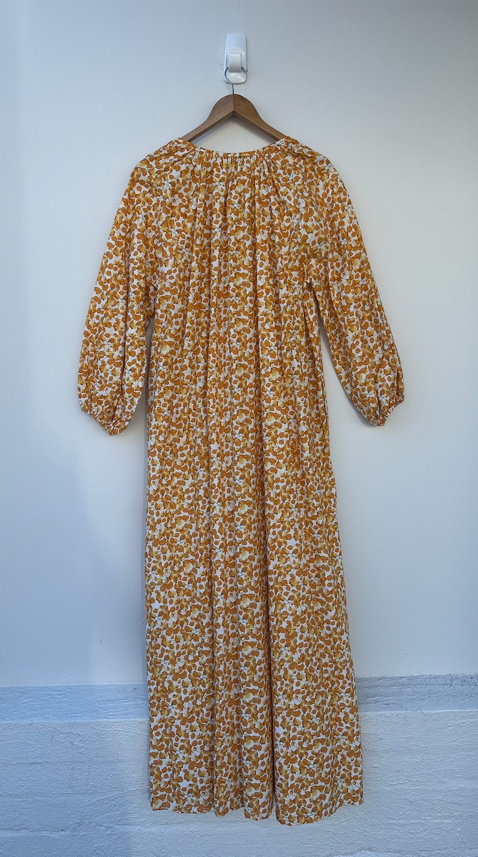 YIORGOS KOULASIDIS DRESS - YELLOW FLORAL - PRE LOVED