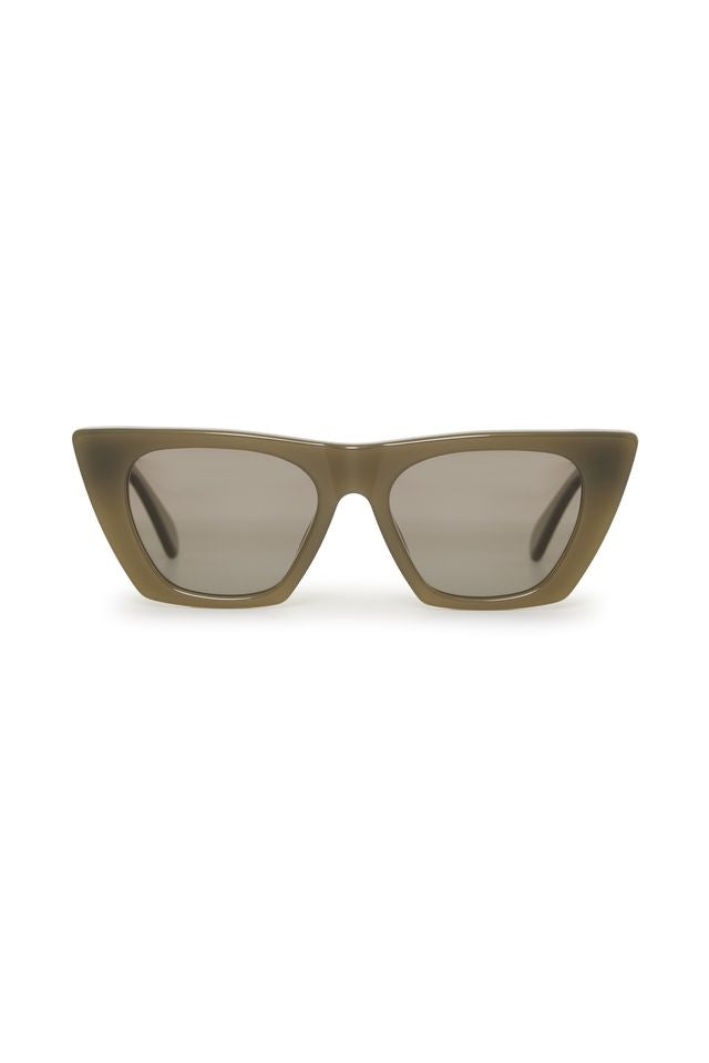 PARIS SUNGLASSES - DARK OLIVE  - ANINE BING