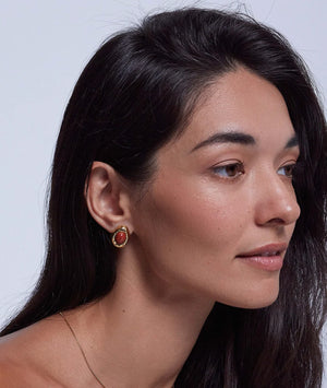 CHERRY ON TOP NECKLACE - GOLD - ANNI LU