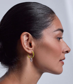 COSMIC CACTUS HOOP - PALE OLIVE - ANNI LU