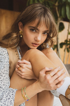 CHERRY ON TOP RING - GOLD - ANNI LU