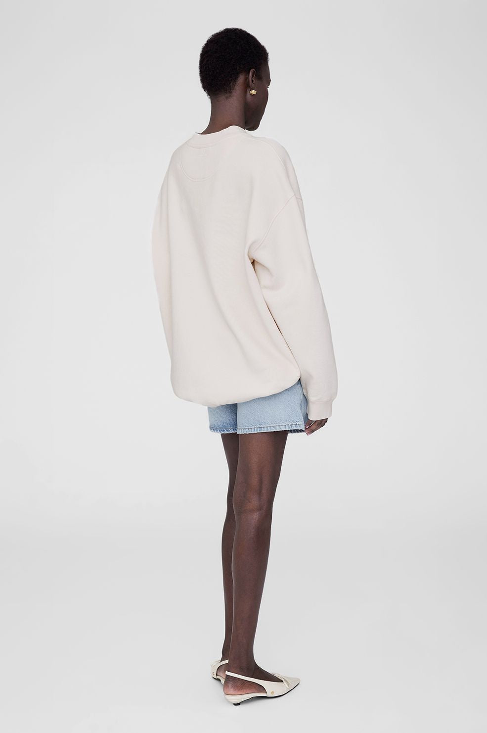 TYLER SWEATSHIRT - WASHED PEACH - ANINE BING