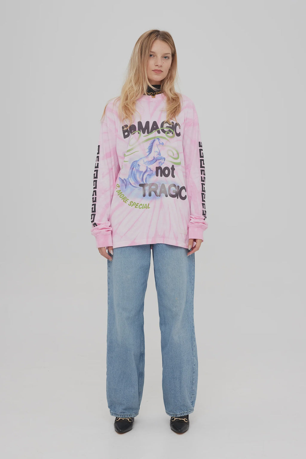 BE MAGIC TIE-DYE LONG SLEEVE TEE - SOMETHING VERY SPECIAL