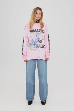 BE MAGIC TIE-DYE LONG SLEEVE TEE - SOMETHING VERY SPECIAL