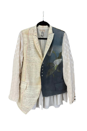 CIRCULAR SILK JACKET - ARTWORKS - M.A DAINTY