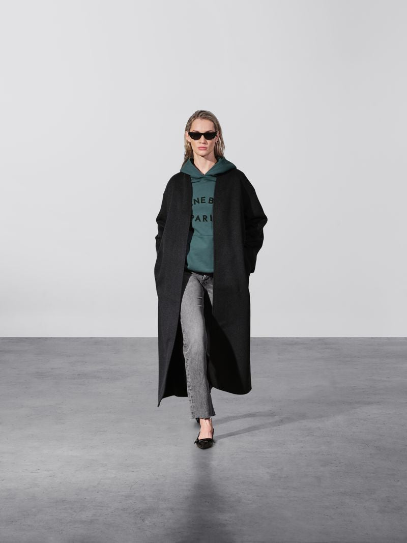 HARVEY SWEATSHIRT PARIS - DARK TEAL - ANINE BING