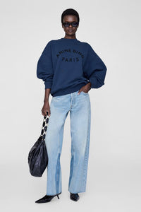 JACI SWEATSHIRT PARIS - WASHED NAVY - ANINE BING