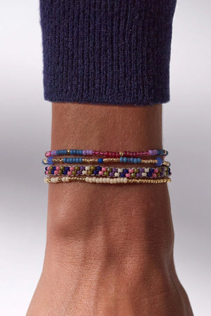 CLEMENCE BRACELET - FADED DENIM - ANNI LU