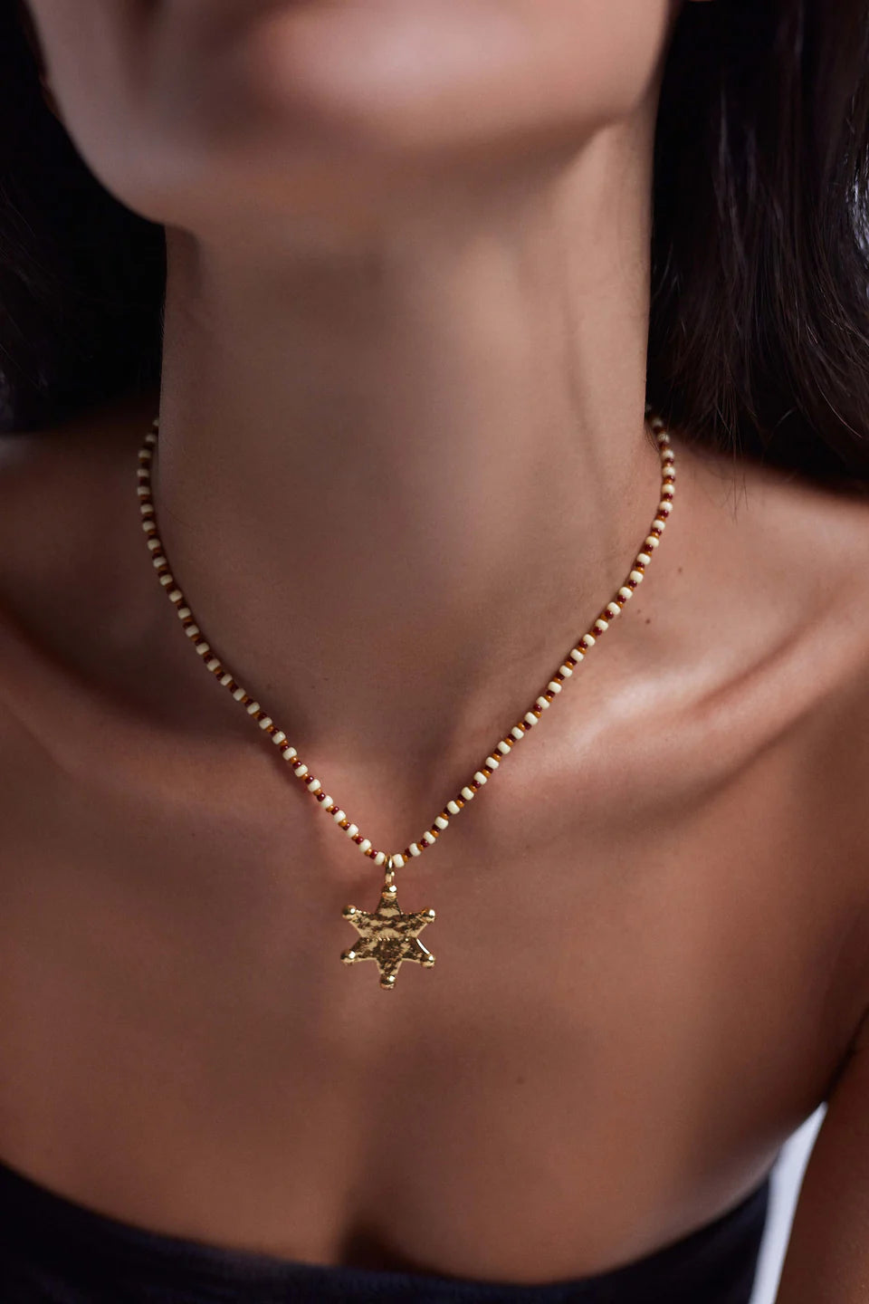 LUCKY STAR NECKLACE - HAZEL - ANNI LU