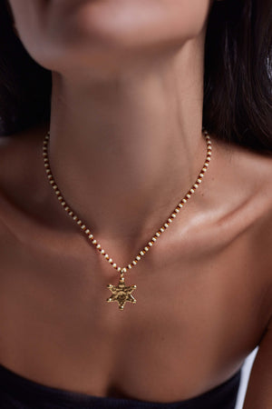 LUCKY STAR NECKLACE - HAZEL - ANNI LU