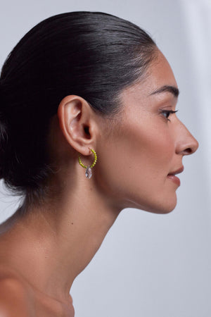 COSMIC CACTUS HOOP - PALE OLIVE - ANNI LU