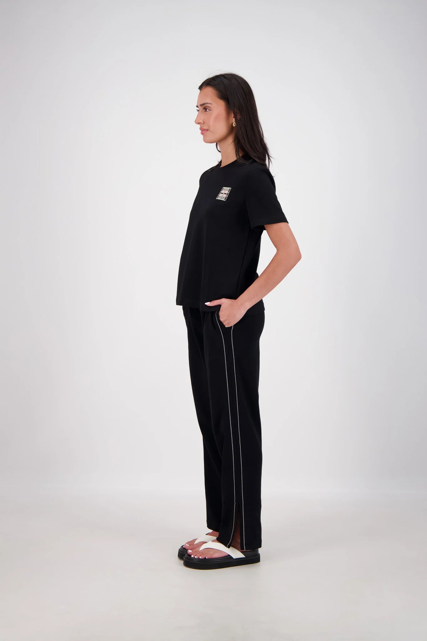 MANAROLA TRACKPANT - BLACK - JASMINE ALEXA
