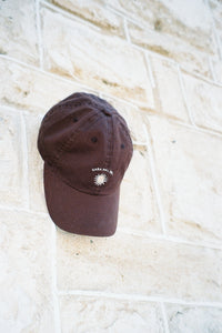 CASA DEL SOL SIGNATURE CAP - WASHED CHOCOLATE & BUTTERMILK - CASA DEL SOL