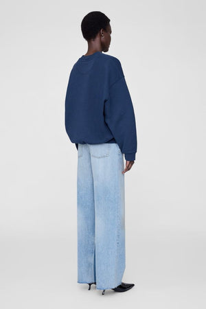 JACI SWEATSHIRT PARIS - WASHED NAVY - ANINE BING