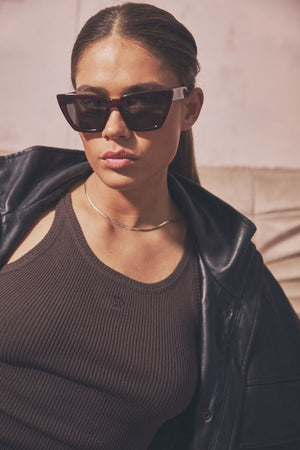 HAILEY II - BURGUNDY / GREY LENS - SODA SHADES