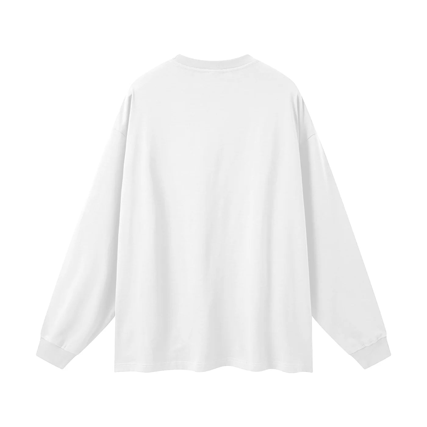 BE GOOD TO YOUR MOTHER LONG SLEEVE TEE - WHITE - MAKU