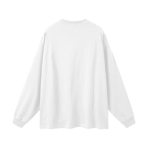 BE GOOD TO YOUR MOTHER LONG SLEEVE TEE - WHITE - MAKU