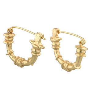 ISHERWOOD HOOPS - GOLD - CLEOPATRAS BLING