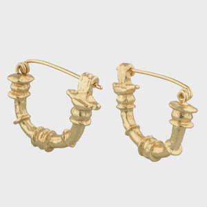 ISHERWOOD HOOPS - GOLD - CLEOPATRAS BLING