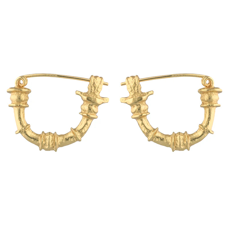 ISHERWOOD HOOPS - GOLD - CLEOPATRAS BLING