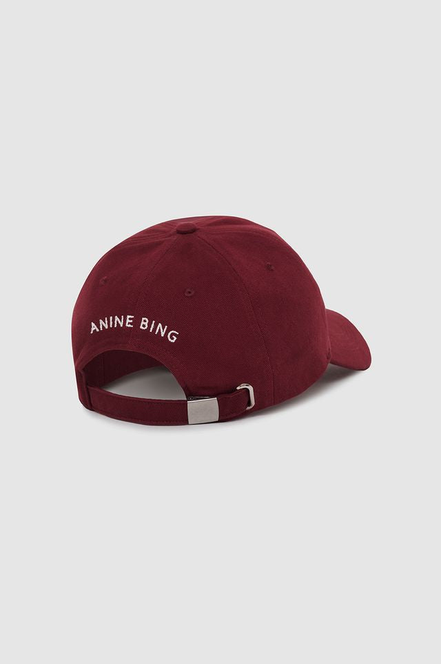 JEREMY BASEBALL CAP AB - CABERNET - ANINE BING