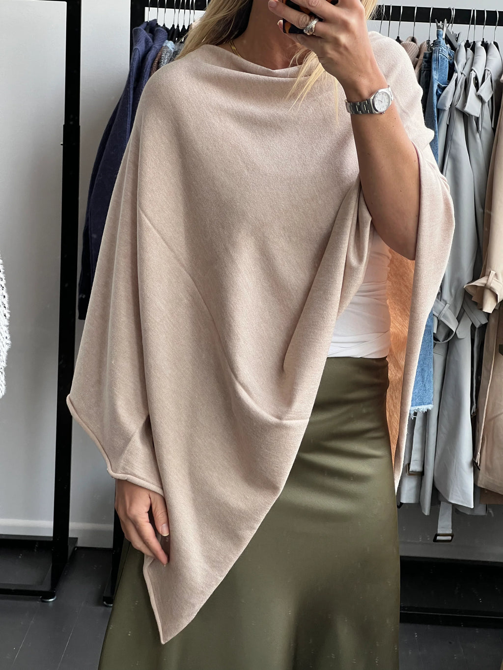 TRAVEL WRAP PONCHO - 20 PLUS COLOURS - EMIA FASHION