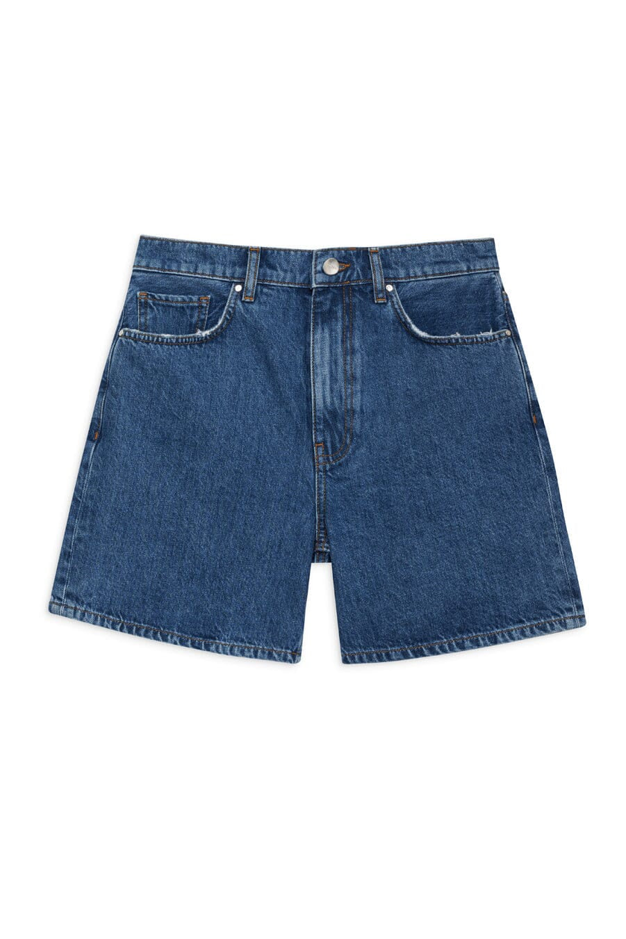 KAT SHORT - MEDIUM INDIGO - ANINE BING