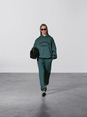 HARVEY SWEATSHIRT PARIS - DARK TEAL - ANINE BING