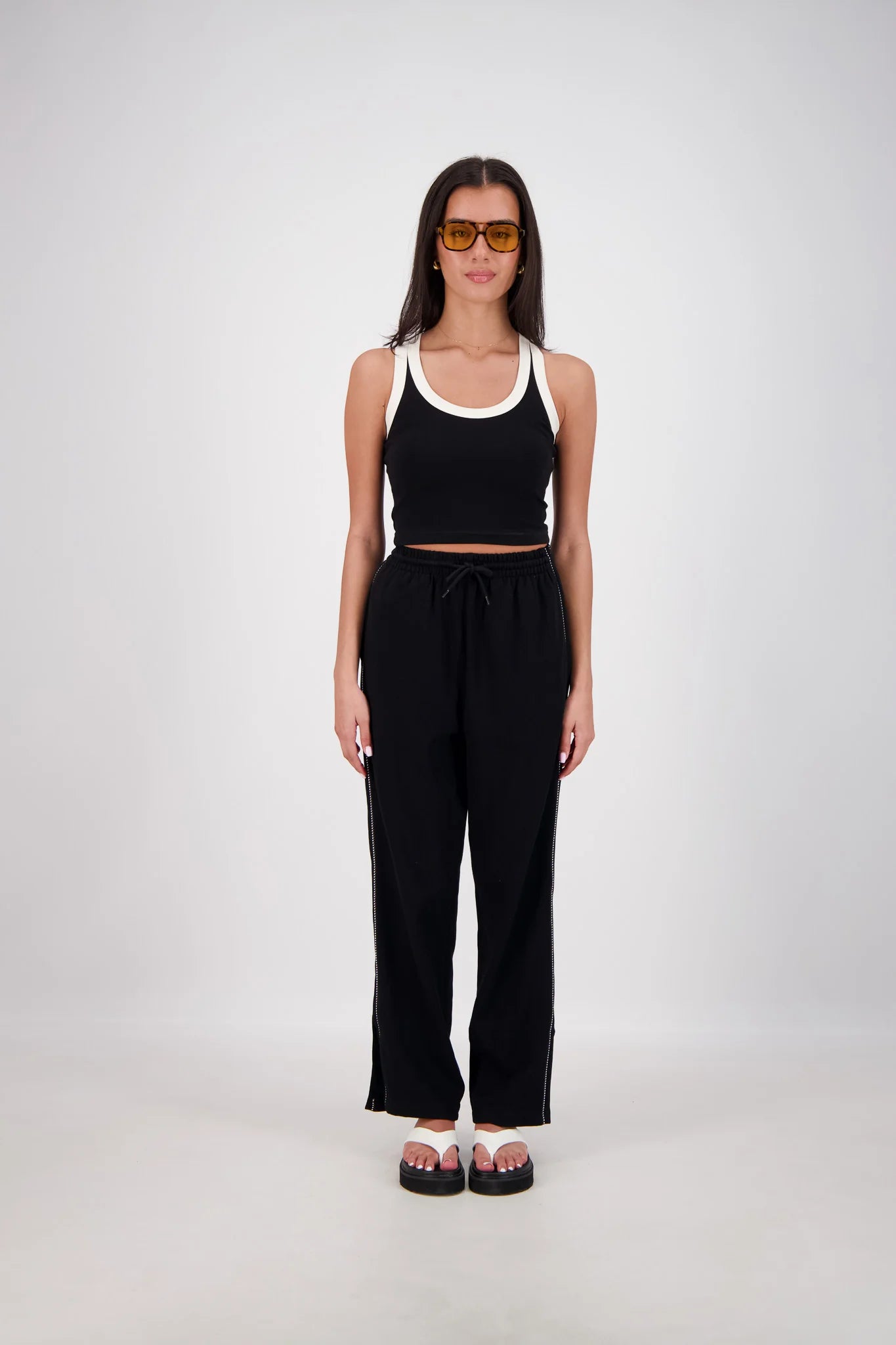 MANAROLA TRACKPANT - BLACK - JASMINE ALEXA