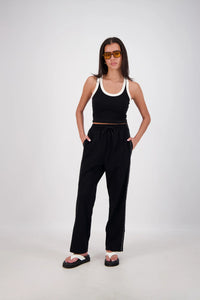 MANAROLA TRACKPANT - BLACK - JASMINE ALEXA