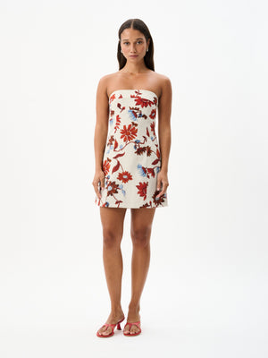 ALBA MINI DRESS - CACTUS BLOOM - ROAME