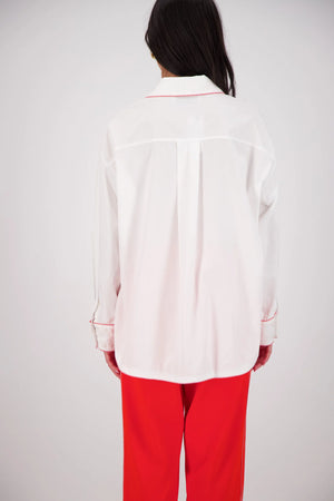 MANAROLA SHIRT - WHITE - JASMINE ALEXA