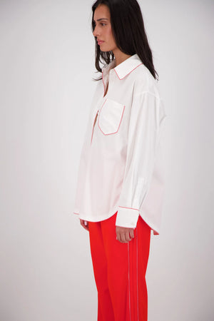 MANAROLA SHIRT - WHITE - JASMINE ALEXA