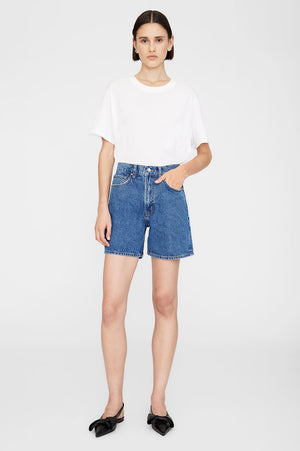 KAT SHORT - MEDIUM INDIGO - ANINE BING