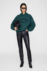 HARVEY SWEATSHIRT PARIS - DARK TEAL - ANINE BING