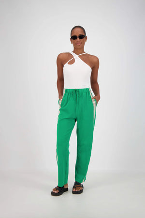 PANAREA TRACKPANT  - GREEN - JASMINE ALEXA