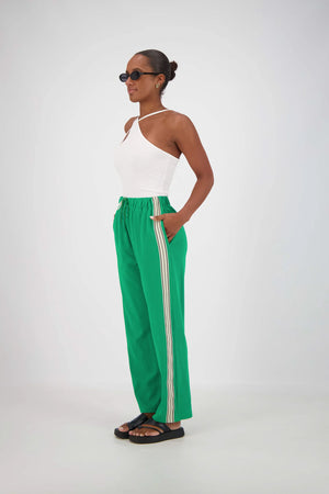 PANAREA TRACKPANT  - GREEN - JASMINE ALEXA