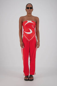 PANAREA TRACKPANT - RED - JASMINE ALEXA