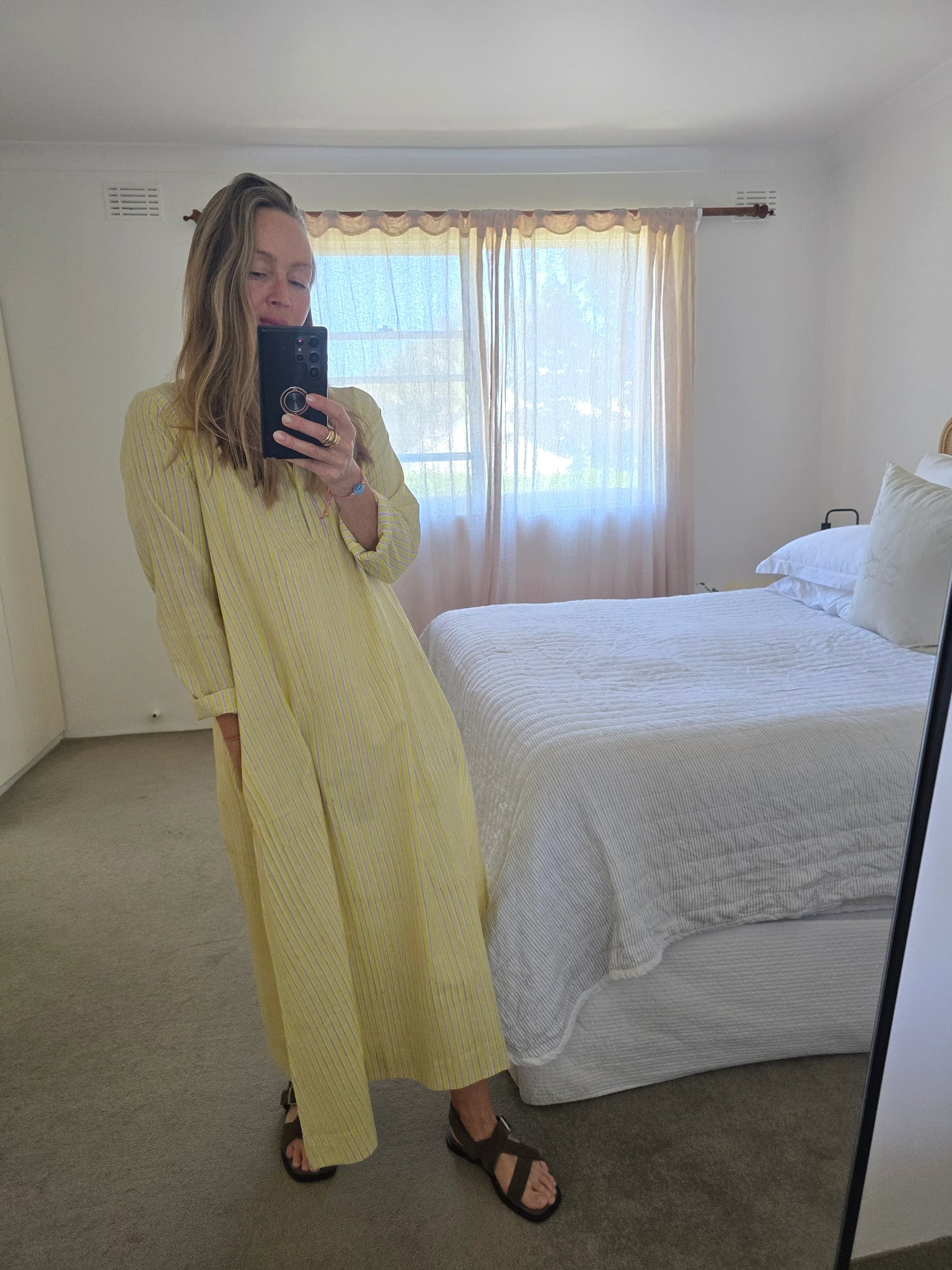 AVNI KAFTAN - LEMON STRIPE - SADHU