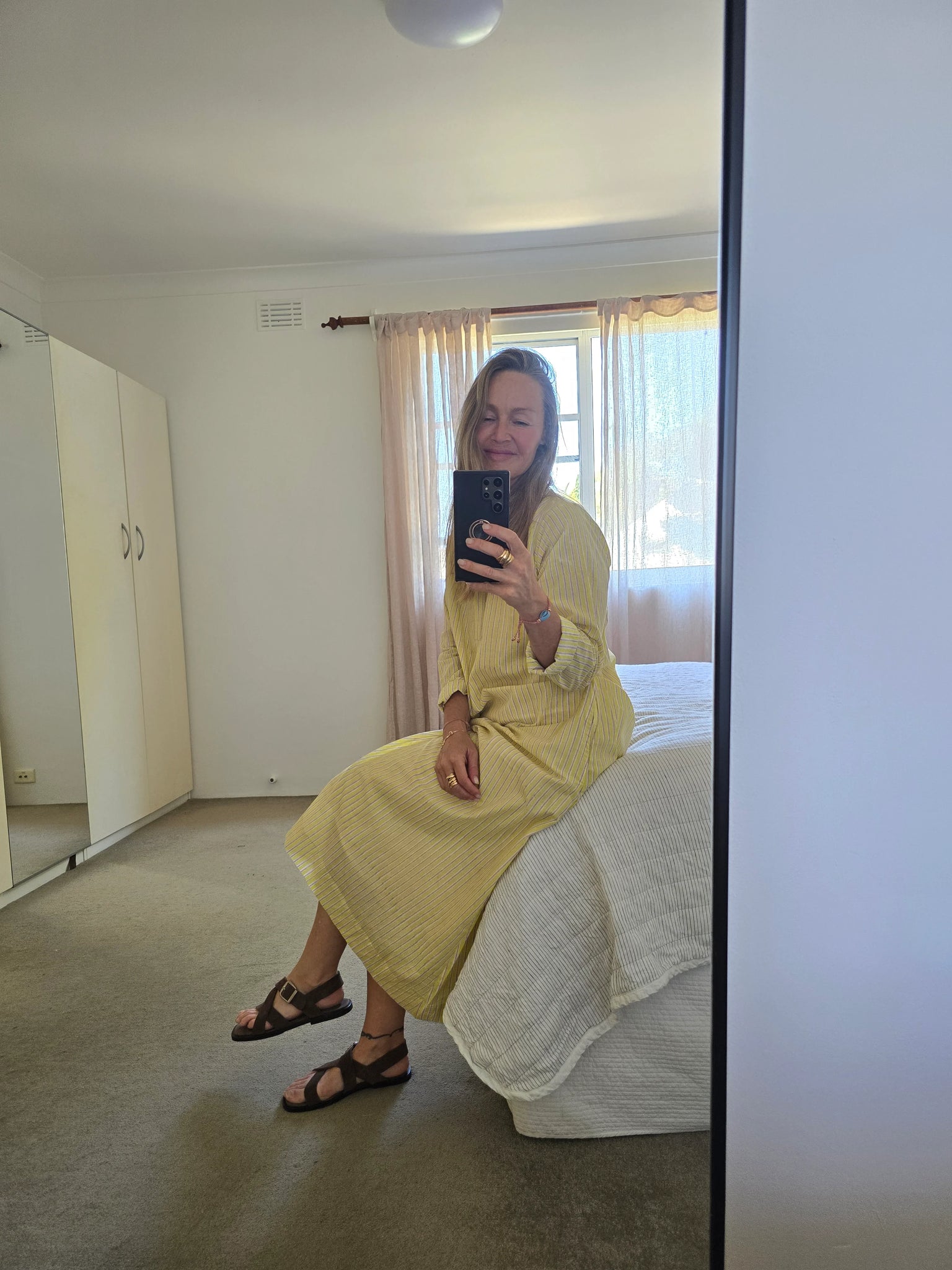 AVNI KAFTAN - LEMON STRIPE - SADHU