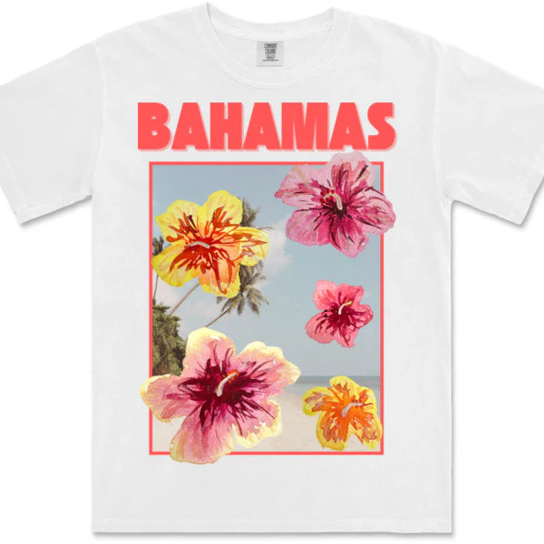 BAHAMAS T-SHIRT - WHITE - MAKU