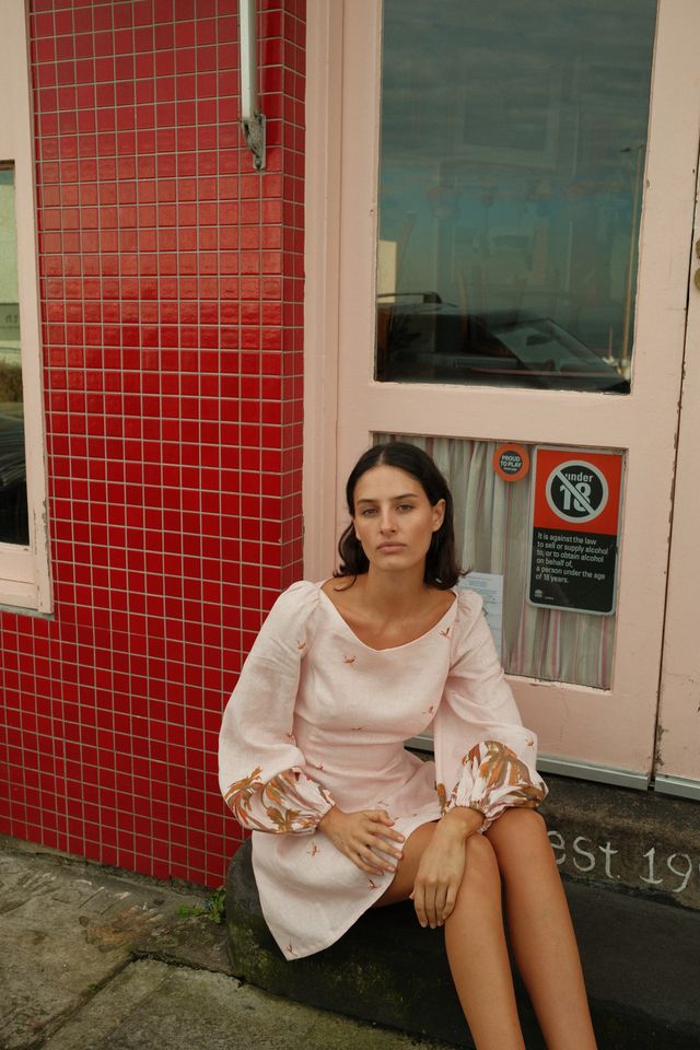 KENDALL MINI DRESS - OASIS - PALM NOOSA