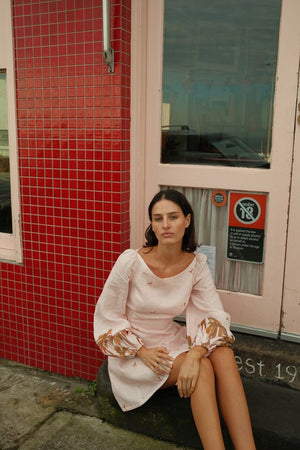 KENDALL MINI DRESS - OASIS - PALM NOOSA