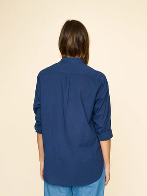 BEAU SHIRT - NAVY - XIRENA