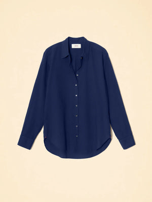 BEAU SHIRT - NAVY - XIRENA