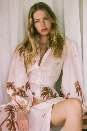 NODDY DRESS - OASIS - PALM NOOSA