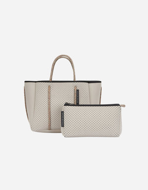 PETITE ESCAPE TOTE - STONE - STATE OF ESCAPE