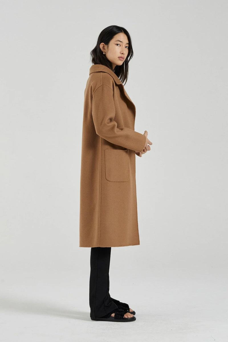 H&m Wool Blend Coat Camel Online | bellvalefarms.com