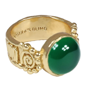 CAELUS RING - 18K GOLD PLATED - CLEOPATRAS BLING