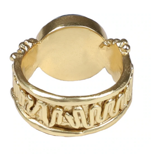 CAELUS RING - 18K GOLD PLATED - CLEOPATRAS BLING
